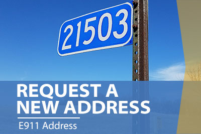 Request a new address