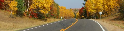 County Road 53 in Pine Lake Township