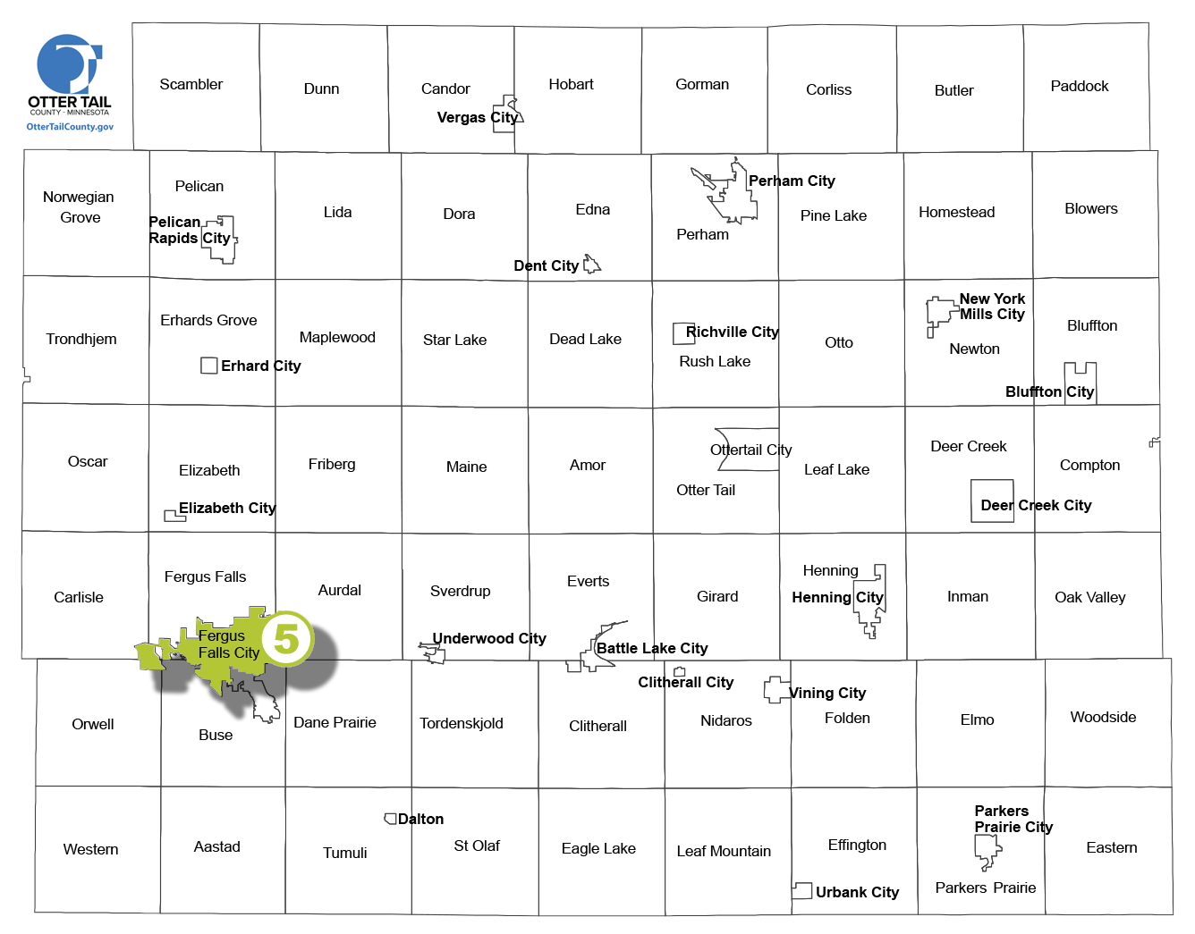 District 5 - Otter Tail County, MN