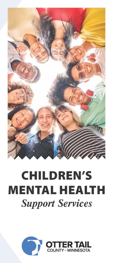 Children's Mental Health brochure cover