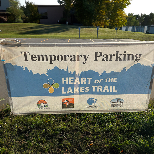 Pelican Segment trail roadside parking area